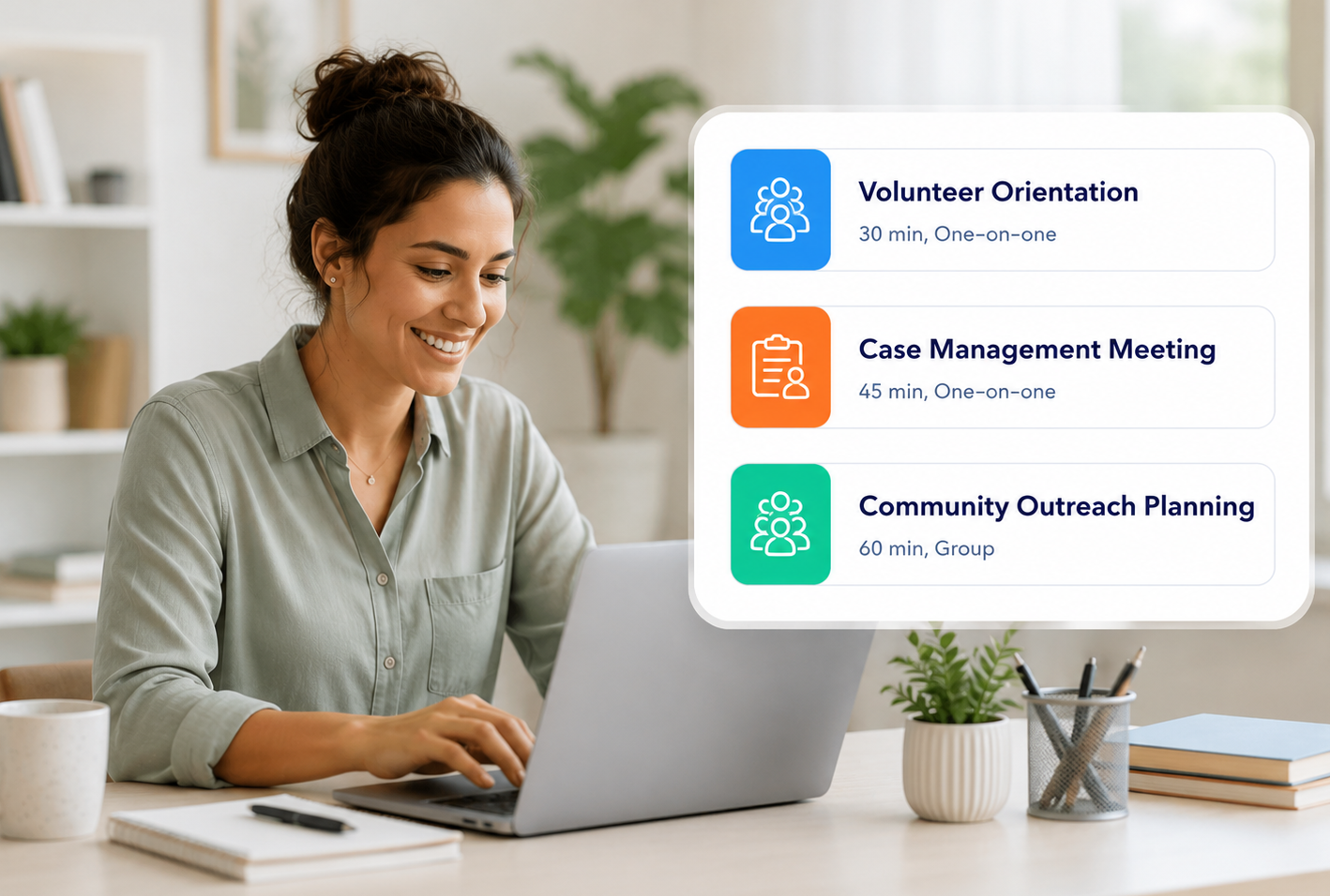Optimized scheduling for service sectors